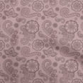 thumbnail image 1 of oneOone Cotton Poplin Pink Fabric Asian Paisley Sewing Fabric By The Yard Printed Diy Clothing Sewing Supplies 42 Inch Wide, 1 of 1