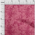 thumbnail image 1 of oneOone Cotton Poplin Pink Fabric Florals Craft Projects Decor Fabric Printed By The Yard 56 Inch Wide, 1 of 4