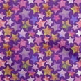 thumbnail image 1 of oneOone Cotton Poplin Purple Fabric Galaxy Quilting Supplies Print Sewing Fabric By The Yard 56 Inch Wide, 1 of 4