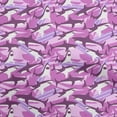 thumbnail image 1 of oneOone Cotton Poplin Purple Fabric Ocean Shark Quilting Supplies Print Sewing Fabric By The Yard 42 Inch Wide, 1 of 4