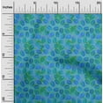 thumbnail image 1 of oneOone Cotton Poplin Teal Blue Fabric Batik Sewing Material Print Fabric By The Yard 56 Inch Wide, 1 of 4