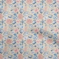 thumbnail image 1 of oneOone Cotton Poplin Twill Beige Fabric Sea Shells Pattern Dress Material Fabric Print Fabric By The Yard 56 Inch Wide, 1 of 6