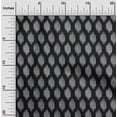 thumbnail image 1 of oneOone Cotton Poplin Twill Black Fabric Geometric Line Ikat Sewing Material Print Fabric By The Yard 56 Inch Wide, 1 of 2