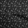 thumbnail image 1 of oneOone Cotton Poplin Twill Black Fabric Giraffe Quilting Supplies Print Sewing Fabric By The Yard 56 Inch Wide, 1 of 5