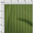 thumbnail image 1 of oneOone Cotton Poplin Twill Dark Green Fabric Stripe Diy Clothing Quilting Fabric Print Fabric By Yard 56 Inch Wide, 1 of 4