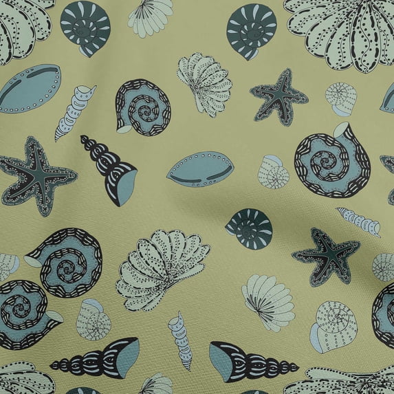 oneOone Cotton Poplin Twill Dusty Green Fabric Sea Craft Projects Decor Fabric Printed By The Yard 56 Inch Wide