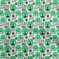 thumbnail image 1 of oneOone Cotton Poplin Twill Green Fabric Kids Animal Fabric For Sewing Printed Craft Fabric By The Yard 56 Inch Wide, 1 of 4