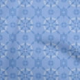 thumbnail image 1 of oneOone Cotton Poplin Twill Light Blue Fabric Geometric Sewing Material Print Fabric By The Yard 56 Inch Wide, 1 of 4
