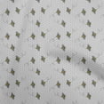 thumbnail image 1 of oneOone Cotton Poplin Twill Light Gray Fabric Honey Bees With Hexagon Texture Craft Projects Decor Fabric Printed By The Yard 56 Inch Wide, 1 of 4