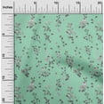 thumbnail image 1 of oneOone Cotton Poplin Twill Light Mint Green Fabric Leaves & Floral Artistic Craft Projects Decor Fabric Printed By The Yard 56 Inch Wide, 1 of 2