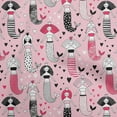 thumbnail image 1 of oneOone Cotton Poplin Twill Light Pink Fabric Mermaid Sewing Craft Projects Fabric Prints By Yard 56 Inch Wide-R5, 1 of 6