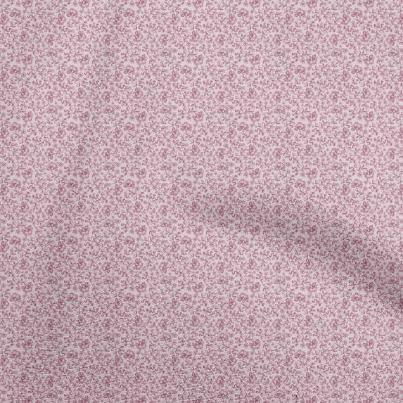 oneOone Cotton Poplin Twill Light Pink Fabric Toile Sewing Fabric By The Yard Printed Diy Clothing Sewing Supplies 56 Inch Wide