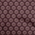 thumbnail image 1 of oneOone Cotton Poplin Twill Maroon Fabric Asian Tie & Dye Sewing Craft Projects Fabric Prints By Yard 56 Inch Wide, 1 of 4