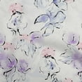 thumbnail image 1 of oneOone Cotton Poplin Twill Medium Purple Fabric Floral & Sewing Material Print Fabric By The Yard 56 Inch Wide, 1 of 6