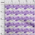 thumbnail image 1 of oneOone Cotton Poplin Twill Medium Purple Fabric Snake & Crocodile Animal Skin Sewing Material Print Fabric By The Yard 56 Inch Wide, 1 of 2