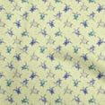thumbnail image 1 of oneOone Cotton Poplin Twill Medium Yellow Fabric Ocean Turtles Fabric For Sewing Printed Craft Fabric By The Yard 56 Inch Wide, 1 of 4