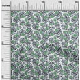 thumbnail image 1 of oneOone Cotton Poplin Twill Mint Green Fabric Leaves & Floral Block Diy Clothing Quilting Fabric Print Fabric By Yard 56 Inch Wide, 1 of 2