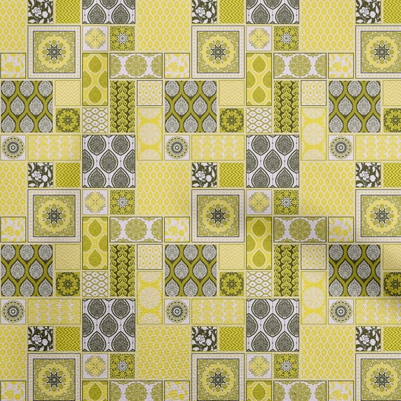 oneOone Cotton Poplin Twill Olive Green Fabric Patchwork Sewing Craft Projects Fabric Prints By Yard 56 Inch Wide-JI