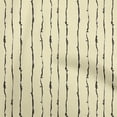 thumbnail image 1 of oneOone Cotton Poplin Twill Pale Yellow Fabric Abstract Stripes Fabric For Sewing Printed Craft Fabric By The Yard 56 Inch Wide, 1 of 1