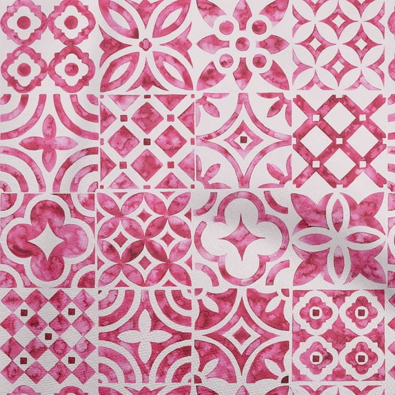 oneOone Cotton Poplin Twill Pink Fabric Floral Dress Material Fabric Print Fabric By The Yard 56 Inch Wide