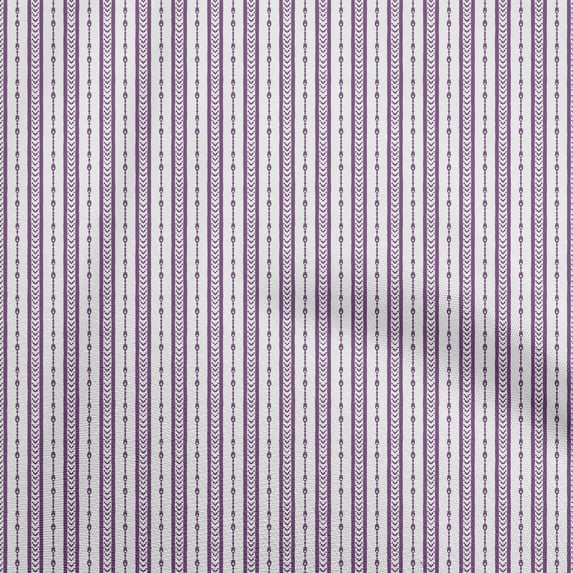 oneOone Cotton Poplin Twill Purple Fabric Asian Block Quilting Supplies Print Sewing Fabric By The Yard 56 Inch Wide