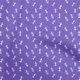 thumbnail image 1 of oneOone Cotton Poplin Twill Purple Fabric Asian Floral Block Sewing Craft Projects Fabric Prints By Yard 56 Inch Wide, 1 of 4