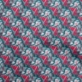 thumbnail image 1 of oneOone Cotton Poplin Twill Red Fabric Abstracts Craft Projects Decor Fabric Printed By The Yard 56 Inch Wide, 1 of 4