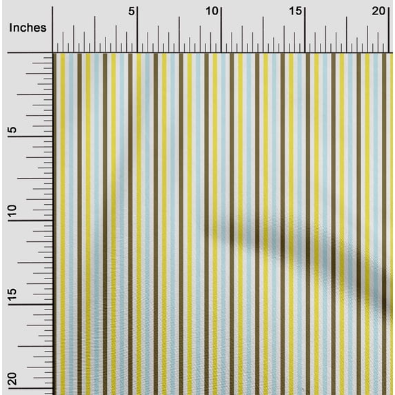 oneOone Cotton Poplin Twill Turtle Green Fabric Stripe Craft Projects Decor Fabric Printed By The Yard 56 Inch Wide