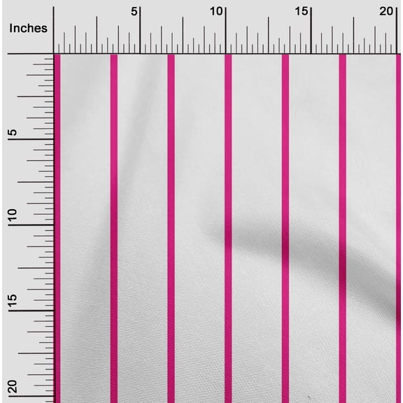 oneOone Cotton Poplin Twill White Fabric Pin Stripe Sewing Fabric By The Yard Printed Diy Clothing Sewing Supplies 56 Inch Wide