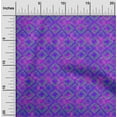 thumbnail image 1 of oneOone Cotton Poplin Violet Fabric Batik Sewing Fabric By The Yard Printed Diy Clothing Sewing Supplies 42 Inch Wide, 1 of 4