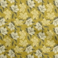 thumbnail image 1 of oneOone Cotton Poplin Yellow Fabric Florals Fabric For Sewing Printed Craft Fabric By The Yard 56 Inch Wide, 1 of 5