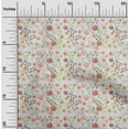 thumbnail image 1 of oneOone Cotton Silk Baby Blue Fabric Leaves & Flower Diy Clothing Quilting Fabric Print Fabric By Yard 42 Inch Wide-SMI, 1 of 4