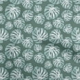 thumbnail image 1 of oneOone Cotton Silk Dark Teal Green Fabric Ocean Underwater Life Diy Clothing Quilting Fabric Print Fabric By Yard 42 Inch Wide, 1 of 4