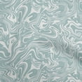 thumbnail image 1 of oneOone Cotton Silk Grayish Blue Fabric Abstract Marble Dress Material Fabric Print Fabric By The Yard 42 Inch Wide, 1 of 6