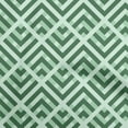 thumbnail image 1 of oneOone Cotton Silk Green Fabric Geometric Craft Projects Decor Fabric Printed By The Yard 42 Inch Wide, 1 of 4