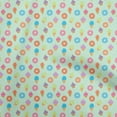 thumbnail image 1 of oneOone Cotton Silk Light Mint Green Fabric Fruit Watermelon Quilting Supplies Print Sewing Fabric By The Yard 42 Inch Wide, 1 of 4