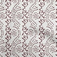 thumbnail image 1 of oneOone Cotton Silk Maroon Fabric Block Diy Clothing Quilting Fabric Print Fabric By Yard 42 Inch Wide-RH, 1 of 1