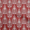 thumbnail image 1 of oneOone Cotton Silk Maroon Fabric Block Fabric For Sewing Printed Craft Fabric By The Yard 42 Inch Wide-KO, 1 of 6