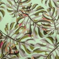 thumbnail image 1 of oneOone Cotton Silk Mint Green Fabric Tropical Leaf Diy Clothing Quilting Fabric Print Fabric By Yard 42 Inch Wide, 1 of 4
