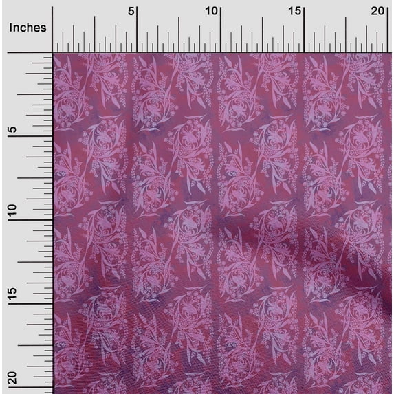 oneOone Cotton Silk Plum Fabric Batik Dress Material Fabric Print Fabric By The Yard 42 Inch Wide