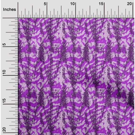 oneOone Cotton Silk Purple Fabric Animal Skin Sewing Material Print Fabric By The Yard 42 Inch Wide-5TG