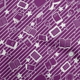 thumbnail image 1 of oneOone Cotton Silk Purple Fabric Kids Sewing Material Print Fabric By The Yard 42 Inch Wide, 1 of 4