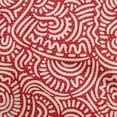 thumbnail image 1 of oneOone Cotton Silk Red Fabric Japanese Sewing Fabric By The Yard Printed Diy Clothing Sewing Supplies 42 Inch Wide, 1 of 4
