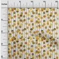 thumbnail image 1 of oneOone Cotton Silk White Fabric Merry Christmas Craft Projects Decor Fabric Printed By The Yard 42 Inch Wide-VFY, 1 of 4
