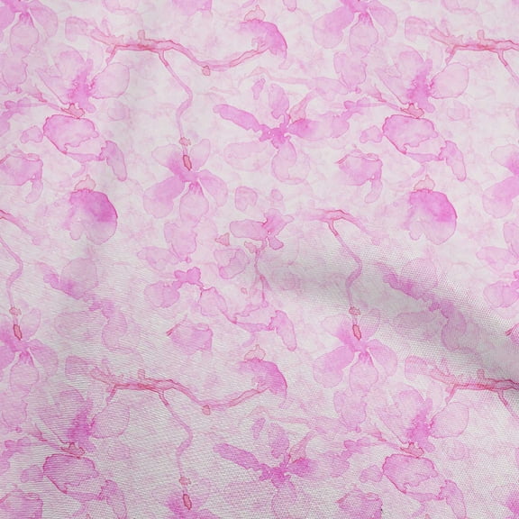 oneOone Georgette Viscose Amethyst Fabric Texture Sewing Craft Projects Fabric Prints By Yard 42 Inch Wide