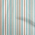 thumbnail image 1 of oneOone Georgette Viscose Aquamarine Green Fabric Stripes Sewing Material Print Fabric By The Yard 42 Inch Wide-YY, 1 of 6