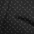 thumbnail image 1 of oneOone Georgette Viscose Black Fabric Dragonfly Sewing Material Print Fabric By The Yard 42 Inch Wide, 1 of 5