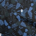 thumbnail image 1 of oneOone Georgette Viscose Blue Fabric Tropical Fabric For Sewing Printed Craft Fabric By The Yard 42 Inch Wide, 1 of 4