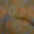 thumbnail image 1 of oneOone Georgette Viscose Brown Fabric Halloween Craft Projects Decor Fabric Printed By The Yard 42 Inch Wide, 1 of 4