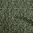 thumbnail image 1 of oneOone Georgette Viscose Dark Green Fabric Abstract Leaves Sewing Craft Projects Fabric Prints By Yard 42 Inch Wide, 1 of 4